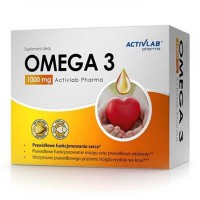 Activlab Omega 3 1000 su vitaminu E 60 kaps...