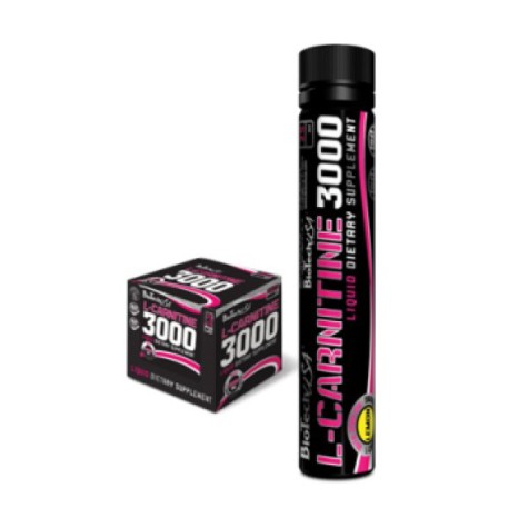 Biotech L- Carnitine 3000 mg 20x 25 ml