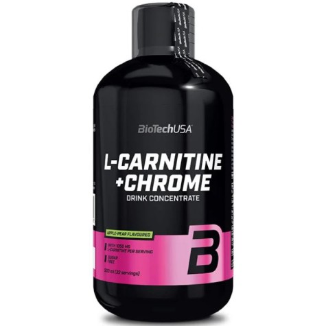 Biotech Liquid L-Carnitine + Chrome 500ml