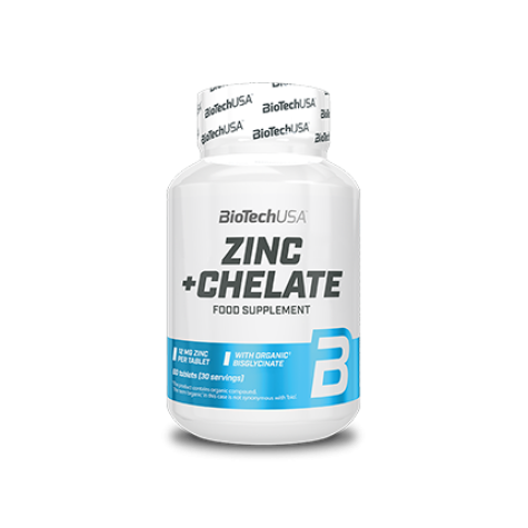 Biotech Zinc Chelate 60 caps.