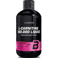 Biotech L-Carnitine 100.000 Liquid - 50 porcijų (500 ml.)..