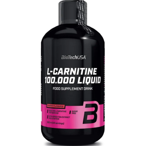 Biotech L-Carnitine 100.000 Liquid - 50 porcijų (500 ml.)