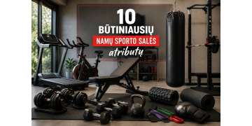10 būtiniausių namų sporto salės atributų: ką verta turėti kiekvienam?