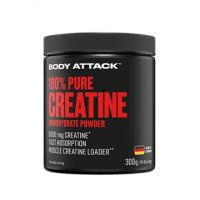 Body Attack 100% Pure Creatine Monohydrate - 300 g...