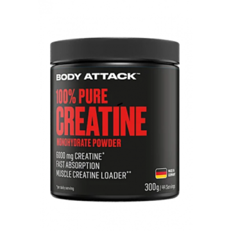 Body Attack 100% Pure Creatine Monohydrate - 300 g.