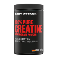 Body Attack 100% Pure Creatine Monohydrate - 500 g.