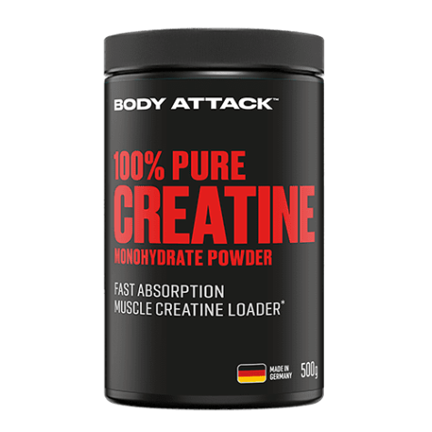 Body Attack 100% Pure Creatine Monohydrate - 500 g.