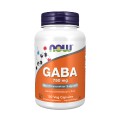 NOW GABA 750 mg 100 veg. kaps.