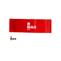 Elastinė juosta kilpa MVS – raudona (vidutinė) 7,5cm x 30cm (padidinto p..