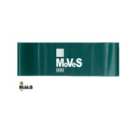 Elastinė juosta kilpa MVS – žalia (stipri) 7,5cm x 30cm (padidinto ploči..