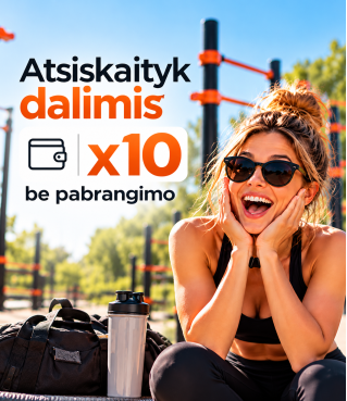 Mokėkite per 10 dalių