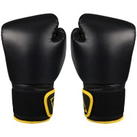 BOKSO PIRŠTINĖS AVENTO 10OZ JUODA PU-ODA