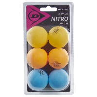 Stalo teniso kamuoliukai DUNLOP NITRO GLOW..