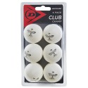 Stalo teniso kamuoliukai Dunlop CLUB CHAMP 1žv. 6vnt