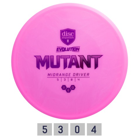 Diskgolfo diskas DISCMANIA Midrange Driver NEO MUTANT Evolution