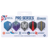 Strėlyčių sparneliai HARROWS PRO SERIES 5 rinkiniai x 3 vnt...
