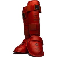 Karate apsauga blauzdai ir pėdai MATSURU WKF patvirtinta M dydis..