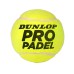 Padel teniso kamuoliukai DUNLOP PRO Padel