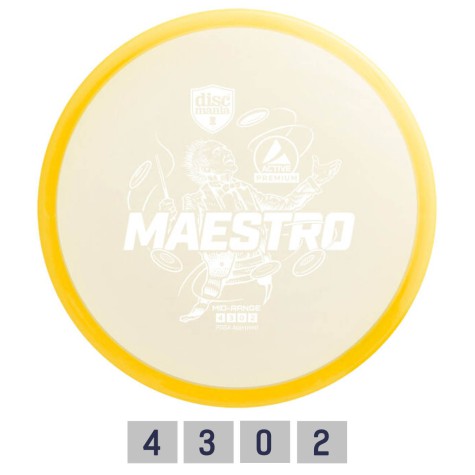 Diskgolfo diskas DISCMANIA Midrange Driver MAESTRO Active Premium