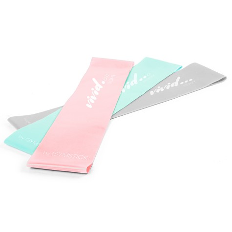 Juostos mankštai GYMSTICK Vivid line mini 3vnt
