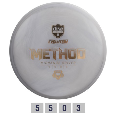 Diskgolfo diskas DISCMANIA Midrange Driver HARD EXO METHOD Evolution