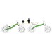 Balansinis dviratukas BIKESTAR 2-in-1 keičiamu rėmu