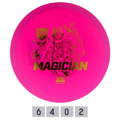 Diskgolfo diskas DISCMANIA Fairway Driver MAGICIAN Active