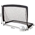 Sulankstomi Tremblay futbolo vartai 120x90x90 