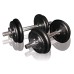 Keičiamo svorio hantelių rinkinys TOORX 0.75-15 kg