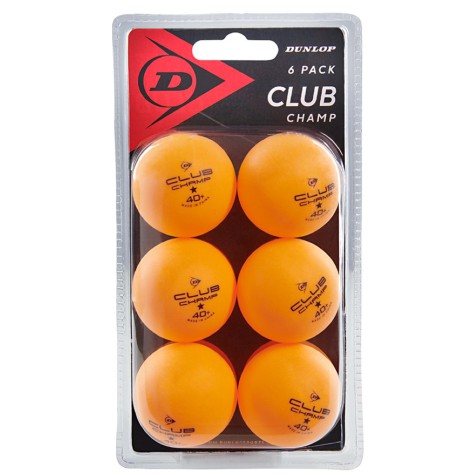 Stalo teniso kamuoliukai Dunlop CLUB CHAMP (1 žvaigždutė)