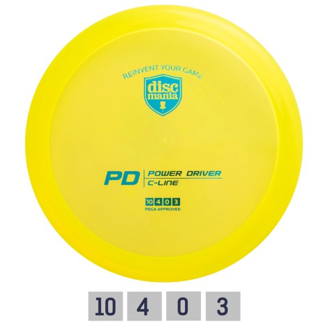 Diskgolfo diskas DISCMANIA Distance Driver C-LINE PD
