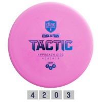 Diskgolfo diskas DISCMANIA Putter SOFT EXO TACTIC Evolution..