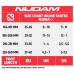 Reguliuojamo dydžio riedučiai NIJDAM N20AA01 33-36 dydis