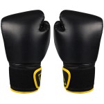 BOKSO PIRŠTINĖS AVENTO 6OZ JUODA PU-ODA