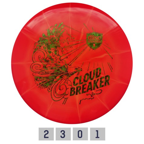 Diskgolfo diskas DISCMANIA LUX VAPOR Cloud Breaker April Jewels