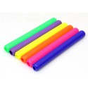Estafečių lazdelės Megaform Bright 30cm 6 vnt