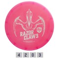 Diskgolfo diskas DISCMANIA RAZOR CLAW 3 META TACTIC