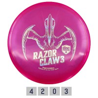 Diskgolfo diskas DISCMANIA RAZOR CLAW 3 META TACTIC..