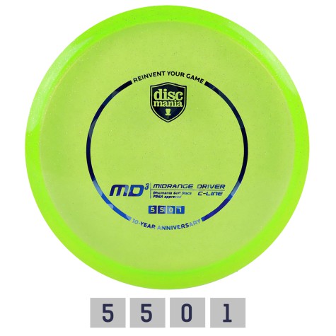 Diskgolfo diskas DISCMANIA 10-YEAR ANNIVERSARY C-LINE MD3 HEIRLOOM