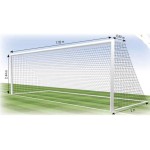 Futbolo tinklas TREMBLAY FF1113MS 2vnt.