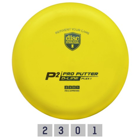 Diskgolfo diskas DISCMANIA D-LINE P2 FLEX 1
