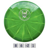 Diskgolfo diskas DISCMANIA 5 Lux Vapor Essence Green