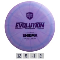 Diskgolfo diskas DISCMANIA Lux Vapor ENIGMA Evolution..