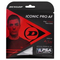 Stygos skvošo raketei DUNLOP ICONIC PRO AF 17g/1,22mm 10m..