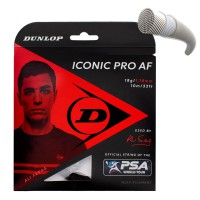 Stygos skvošo raketei DUNLOP ICONIC PRO AF 18g/1,18mm 10m..