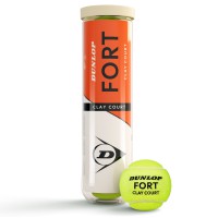 Lauko teniso kamuoliukai DUNLOP FORT CLAY COURT 4vnt