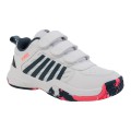 Teniso batai vaik. K-SWISS COURT EXPRESS 2 STRAP white/stargazer EU30