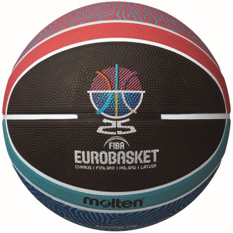 Krepšinio kamuolys MOLTEN B7G2000-E5Z Eurobasket 2025