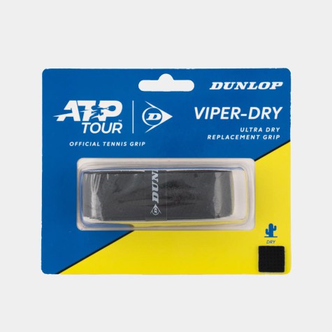 Teniso raketės vid. apvija DUNLOP VIPERDRY ATP replacement, black