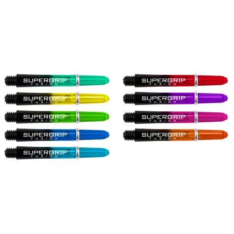 Darts koteliai HARROWS SUPERGRIP FUSION Short 33mm 3vnt asort.